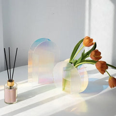 Holographic Flower Vase