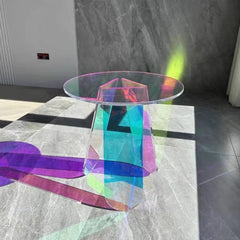 Iridescent Acrylic Coffee Table