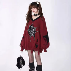 Y2K Gothic Sweater