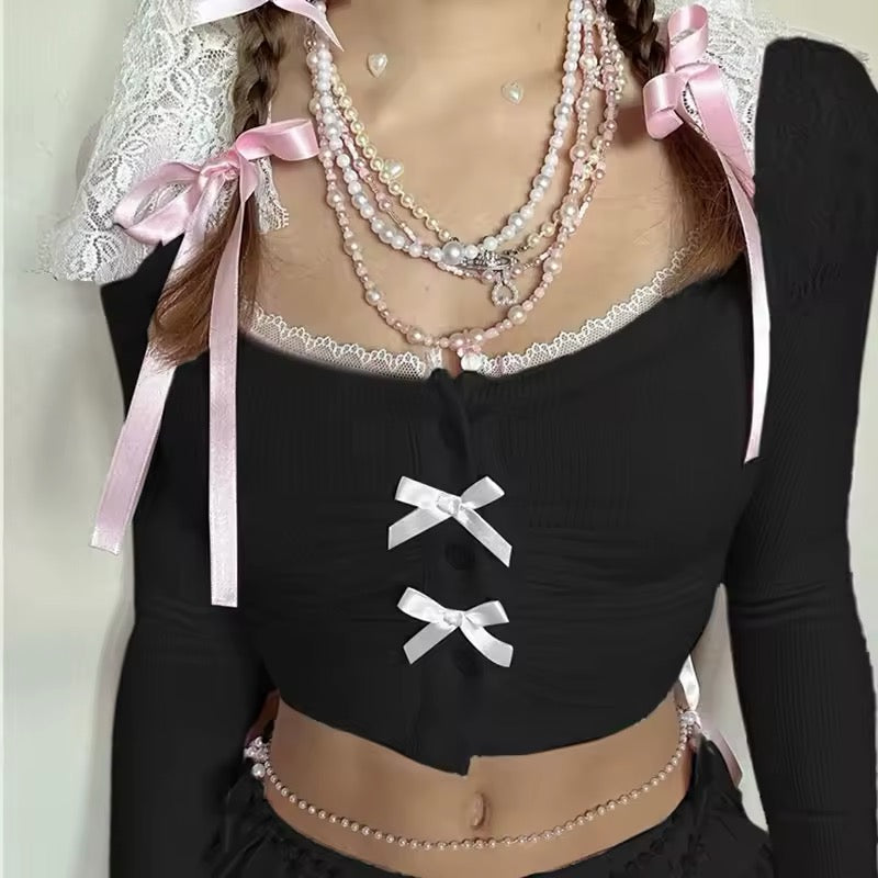 Bow Coquette Top