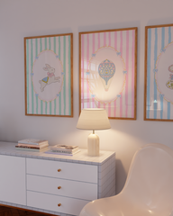 Pastel Bunny Poster Set