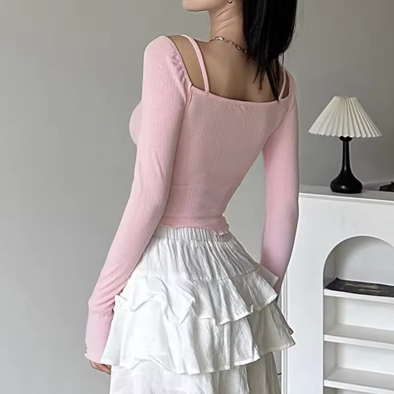 Coquette Pink Top