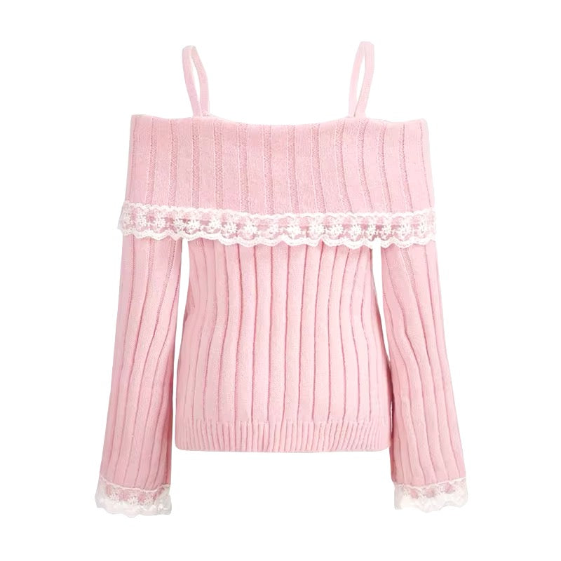 Coquette Pink Sweater