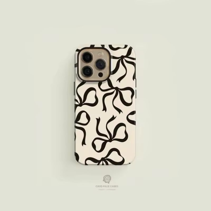 Coquette Pink Bow iPhone Case