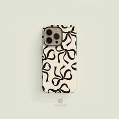 Coquette Pink Bow iPhone Case