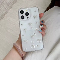 Coquette Glitter iPhone Case