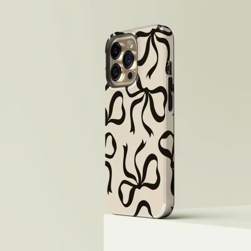 Coquette Pink Bow iPhone Case