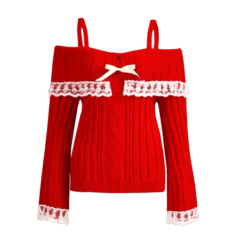 Coquette Pink Sweater