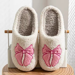 Coquette Bow Slippers