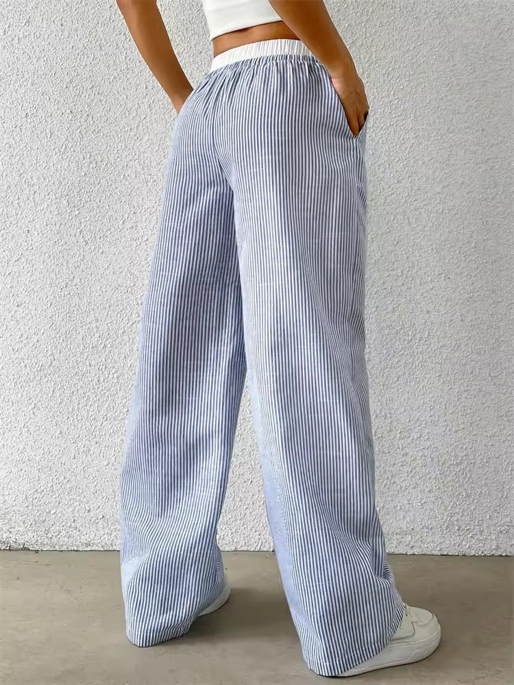 Striped Pink Pants