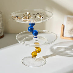 Curved Glass Jewelry Tray