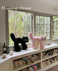 Kawaii Cat Plush Pillow