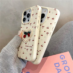 Cherry Bow iPhone Case