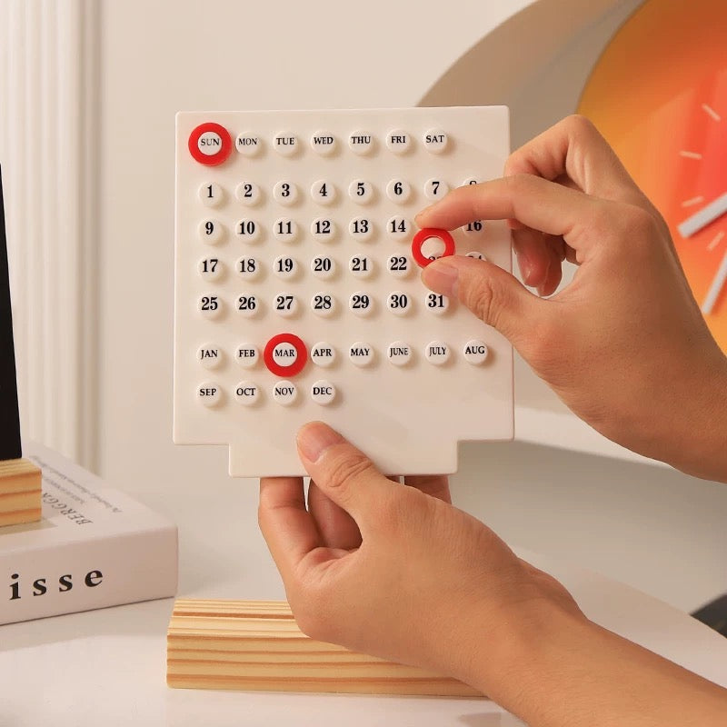 Acrylic Tabletop Calendar