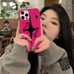 Pink Korean iPhone Case