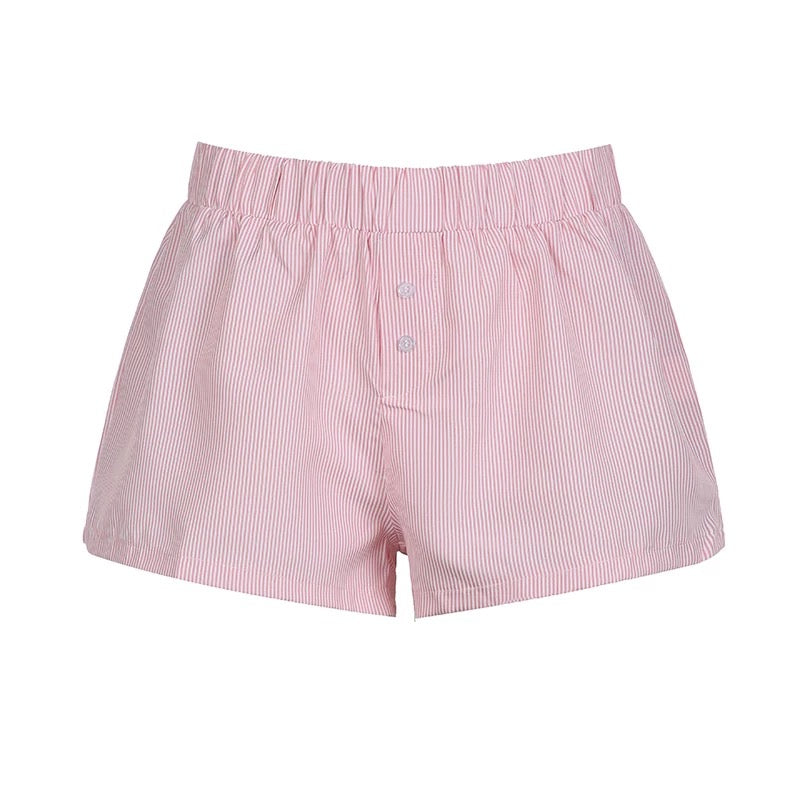 Striped Pajama Shorts