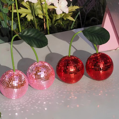 Pink Cherry Disco Ball