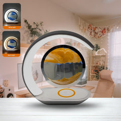 Cresent Hourglass Wireless Charging Lamp