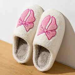 Coquette Bow Slippers