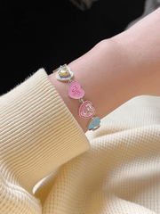 Colorful Love Heart Bracelet