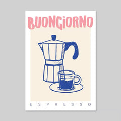 Espresso Wall Art Poster