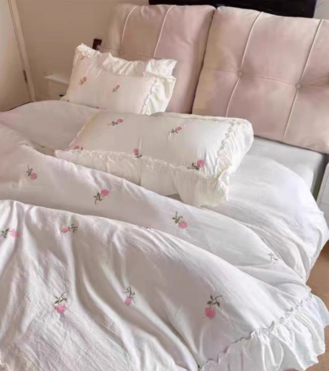 Coquette Rose Bedding Set