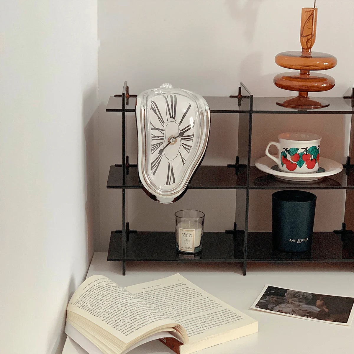Abstract Melting Clock