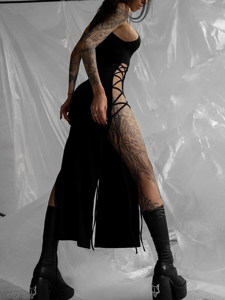 Bandage Goth Dress