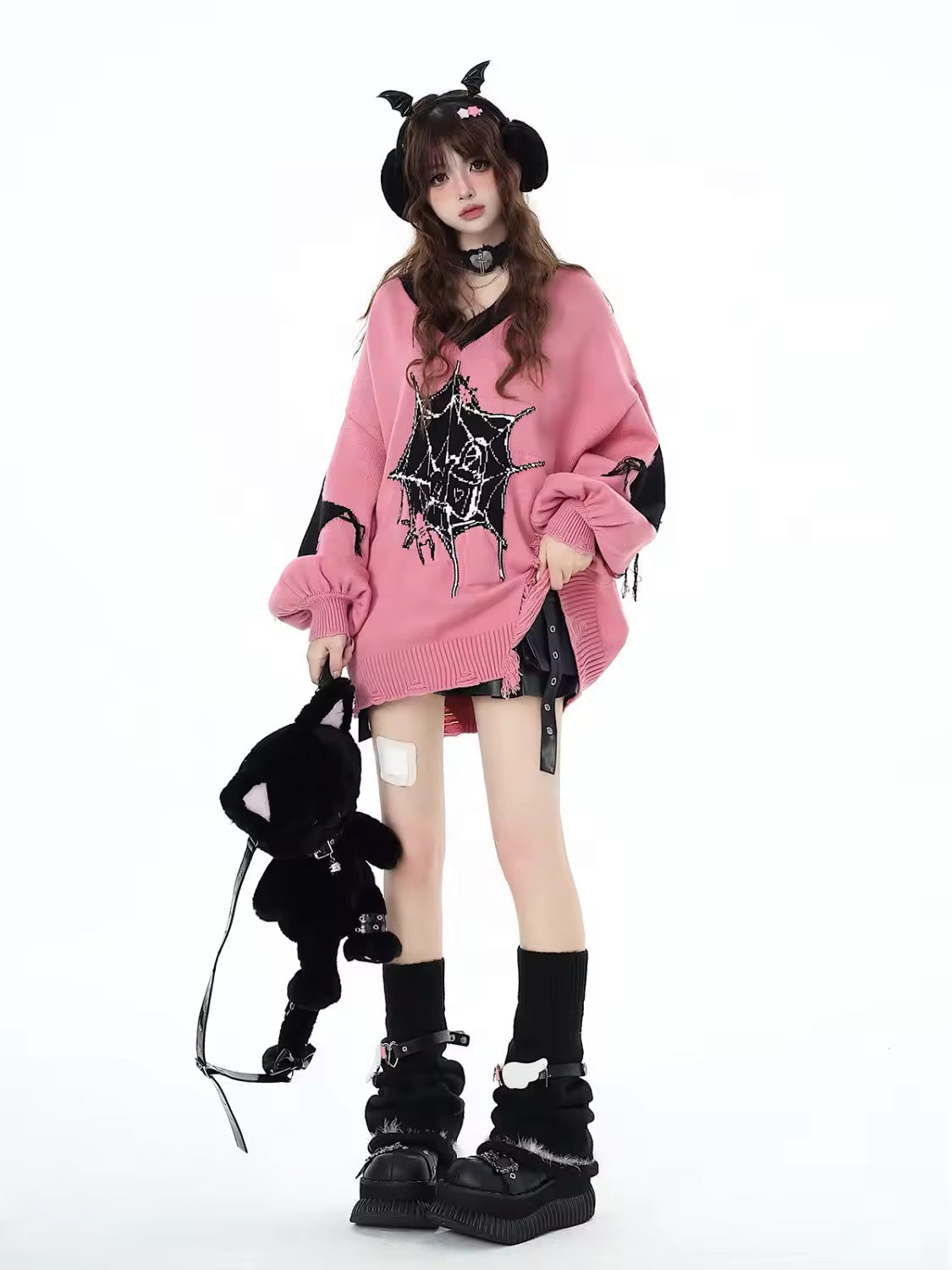 Y2K Gothic Sweater