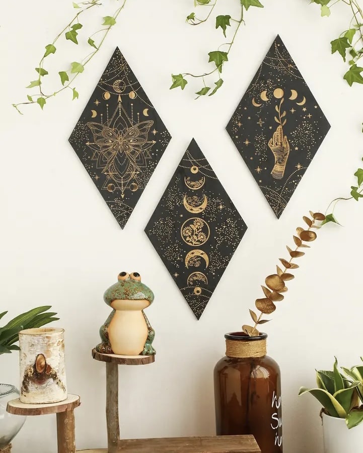 Moon Phase Wall Decor