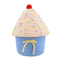 Kawaii House-Shaped Storage Basket