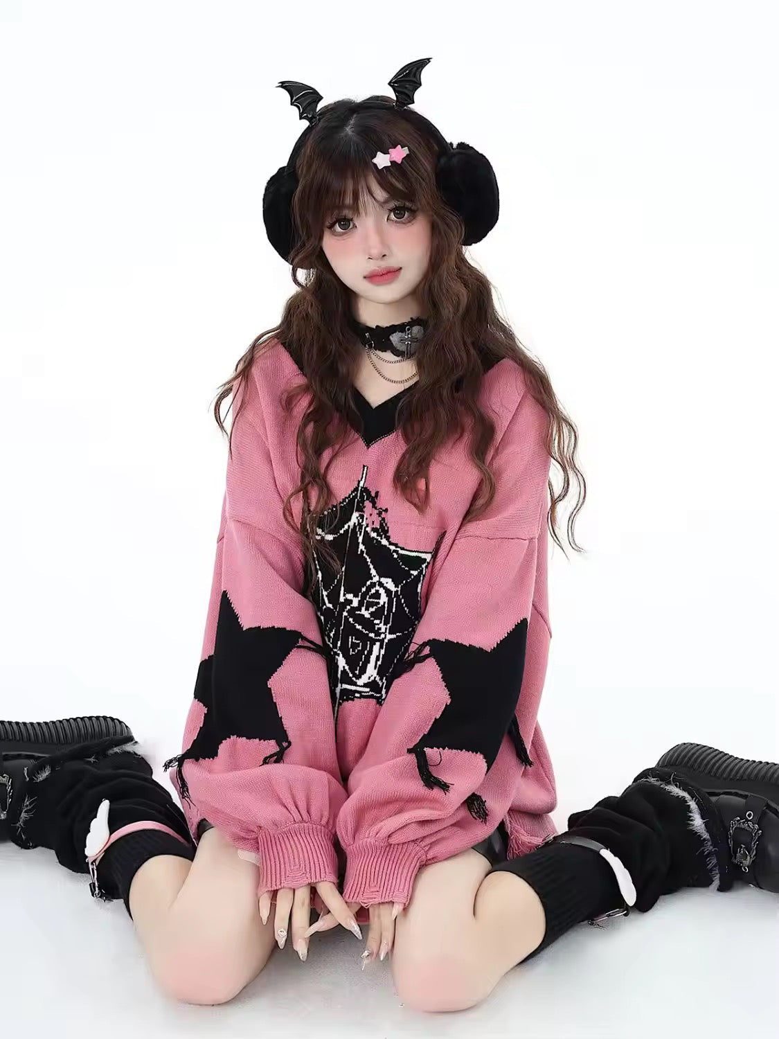 Y2K Gothic Sweater