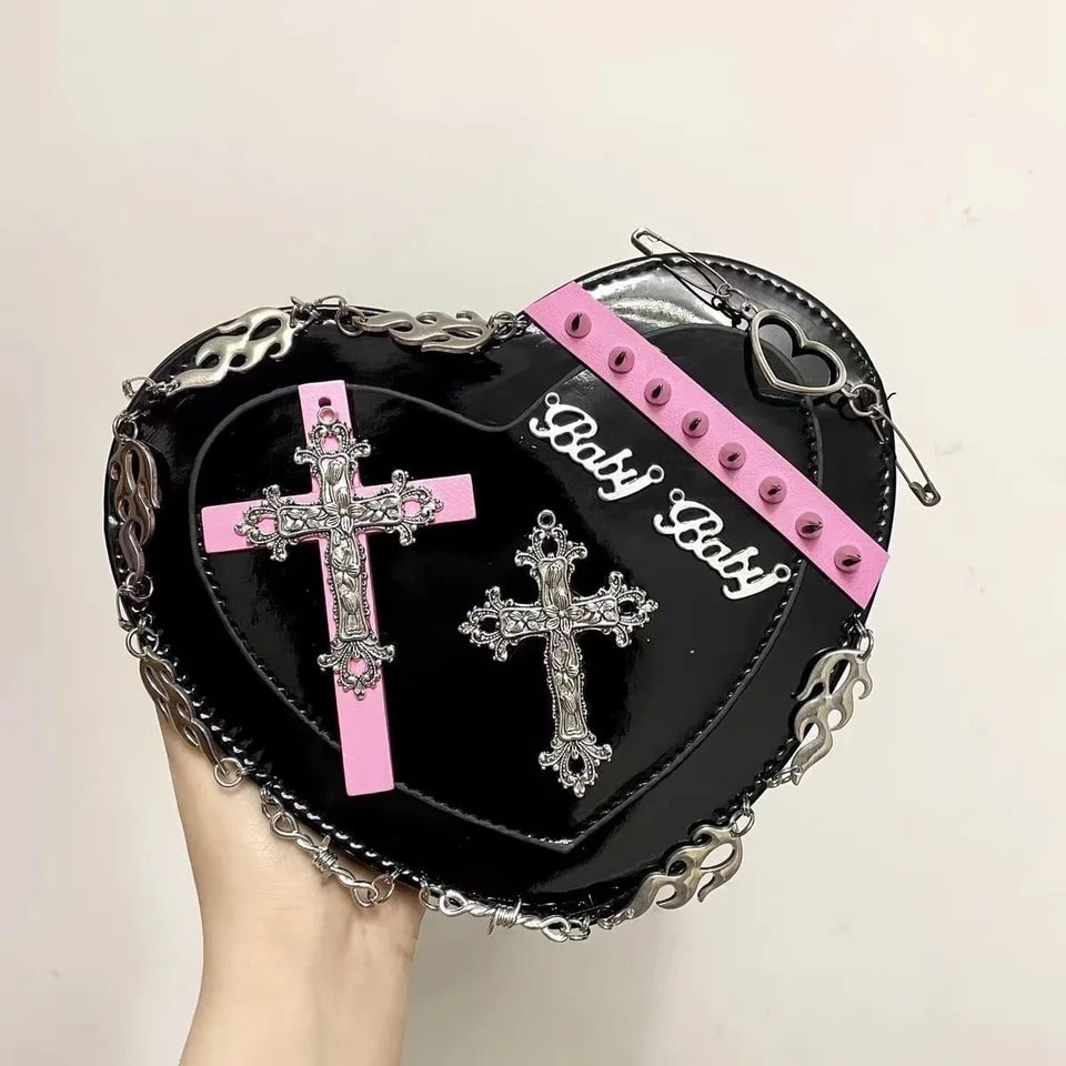 Gothic Heart Bag