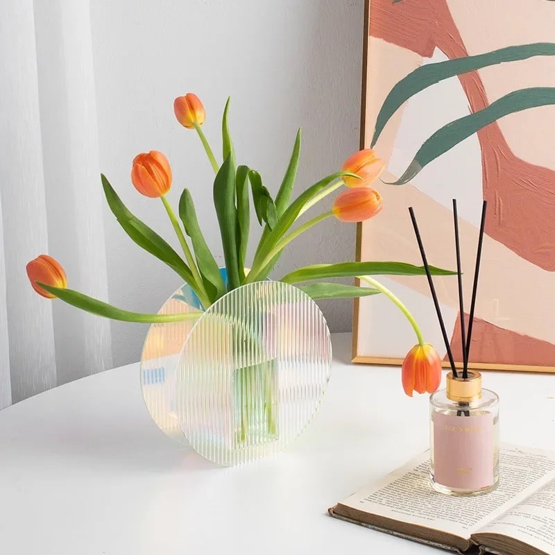 Holographic Flower Vase