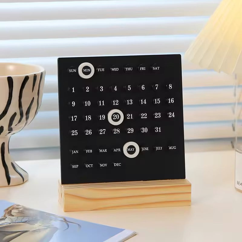 Acrylic Tabletop Calendar