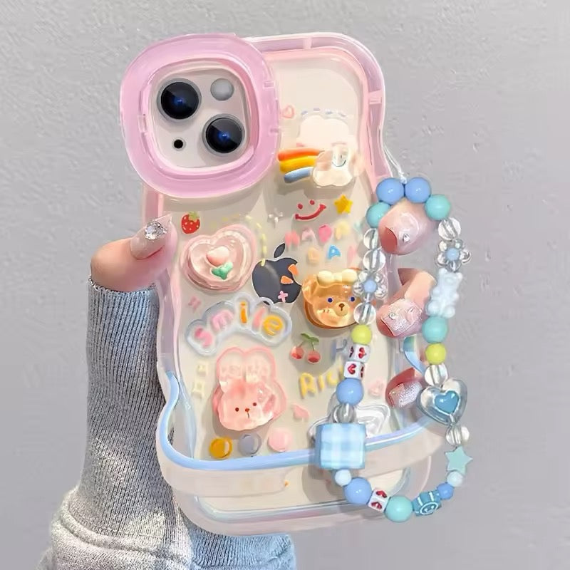 Kawaii Rainbow iPhone Case