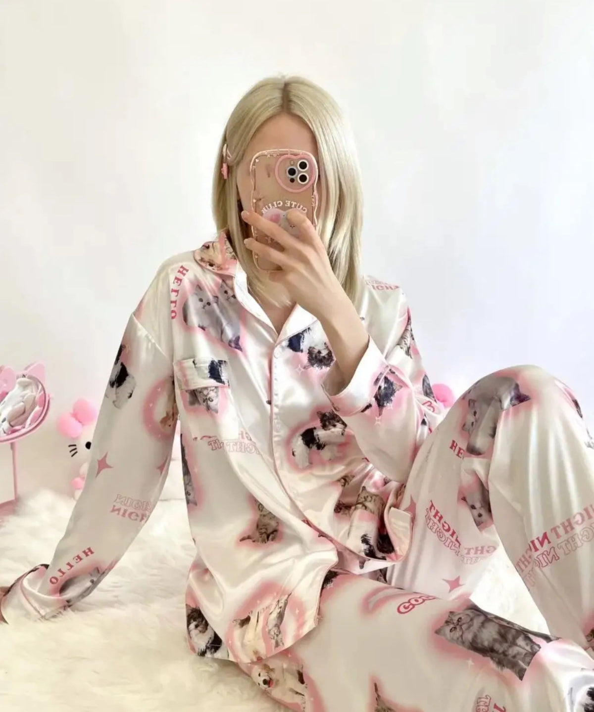 Kawaii Kitten Pajamas