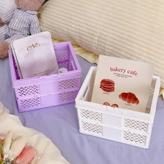 Pastel Folding Storage Basket