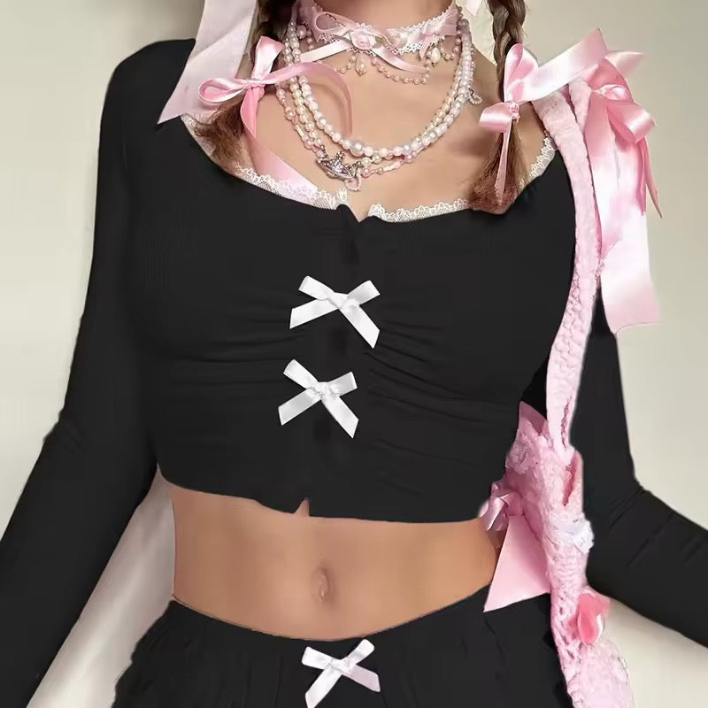 Bow Coquette Top