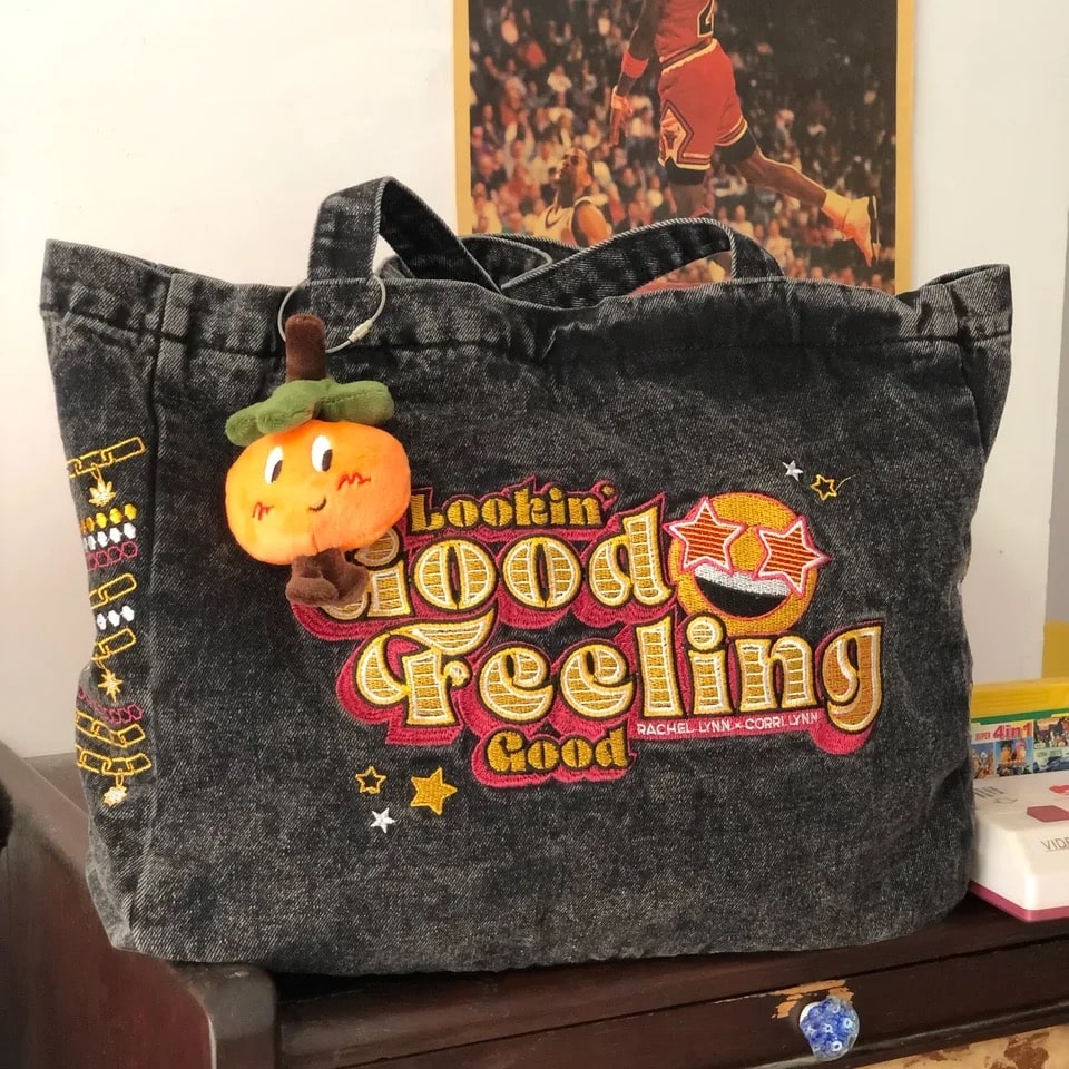 Happy Canvas Bag