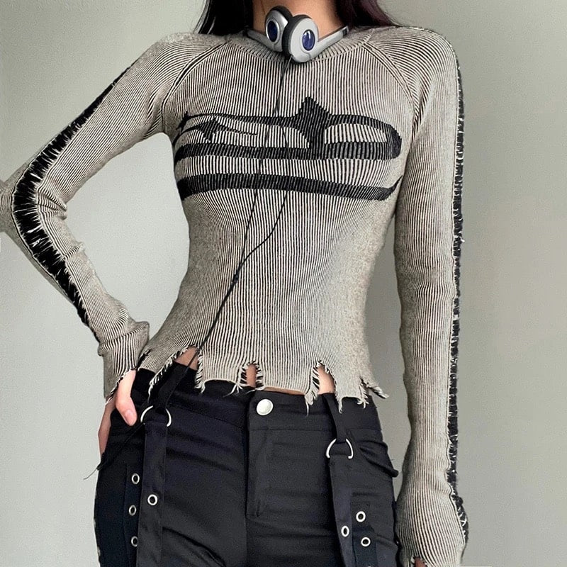 Ripped Vintage Sweater