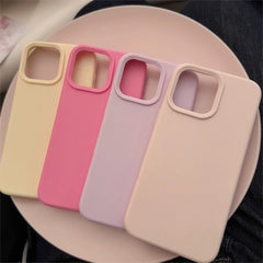 Minimalist Pastel Soft iPhone Case