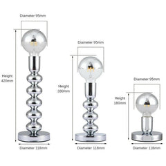 Silver Nordic Lamp