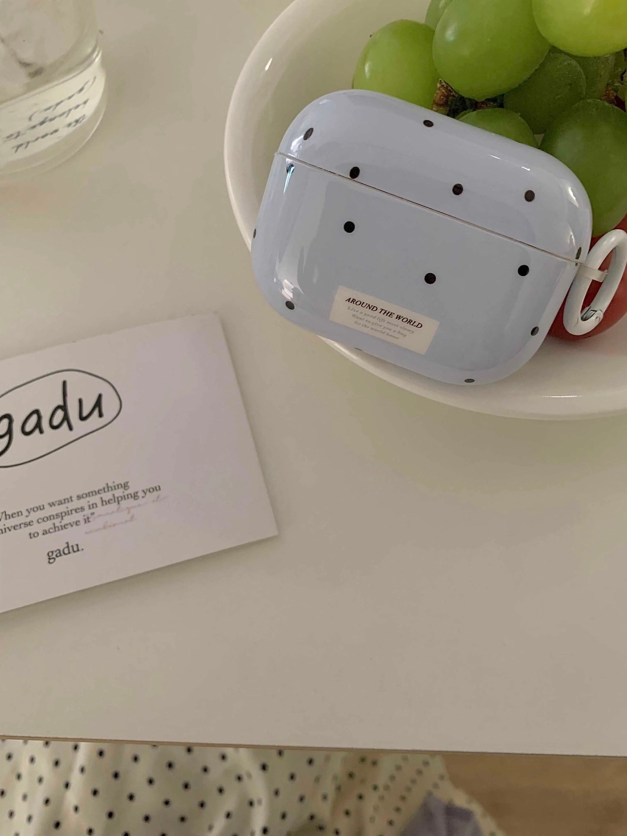 Blue Dots AirPods Case
