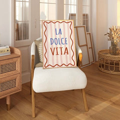 La Dolce Vita Quote Poster