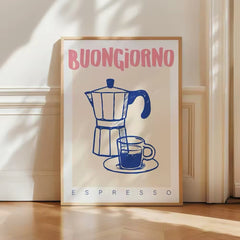 Espresso Wall Art Poster