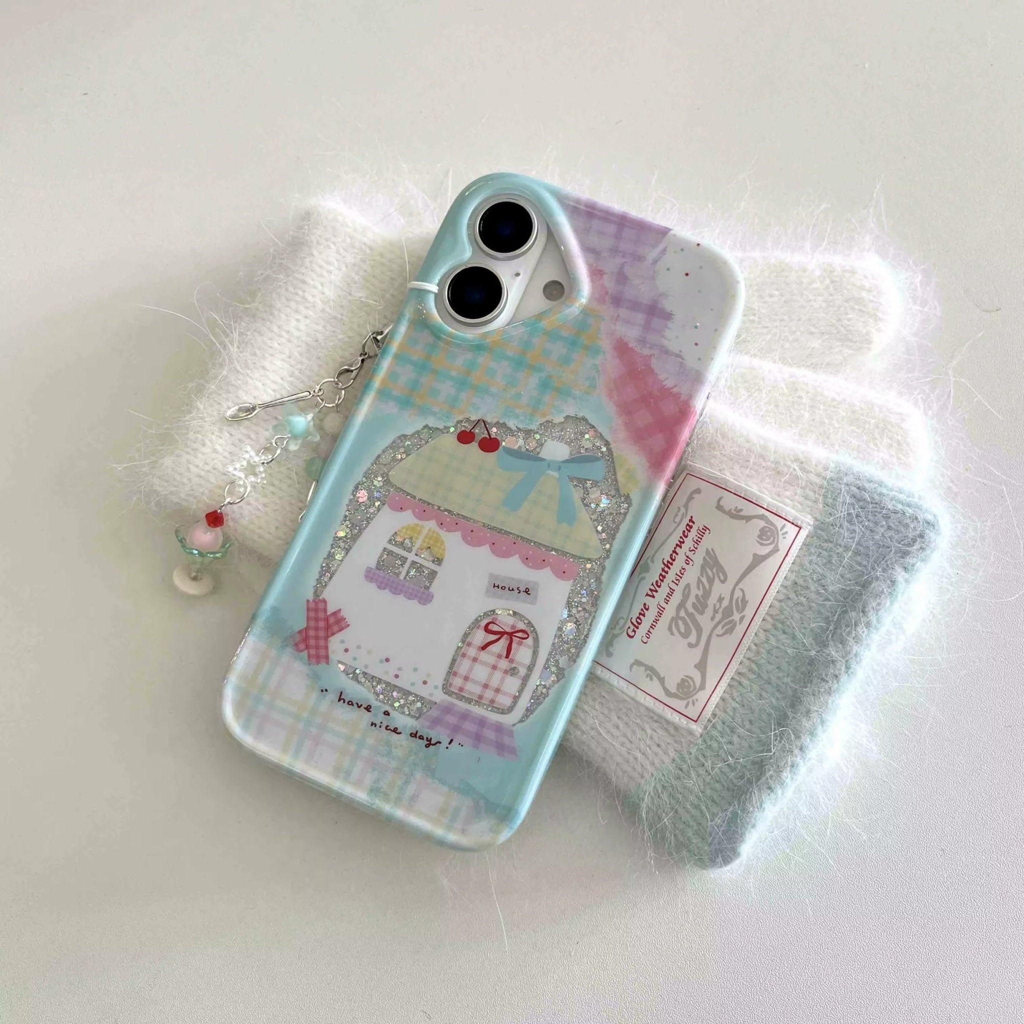 Cartoon House Kawaii iPhone Case