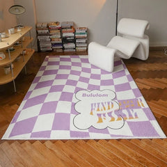 Retro Checkerboard Rug