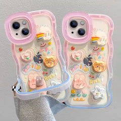 Kawaii Rainbow iPhone Case