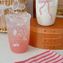 Korean Sweet Bow Glass